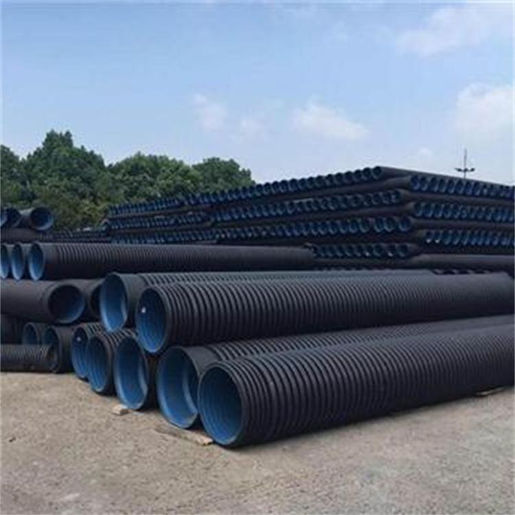 四通  PE双壁波纹管 聚乙烯HDPE DN200/SN8政排水排污管